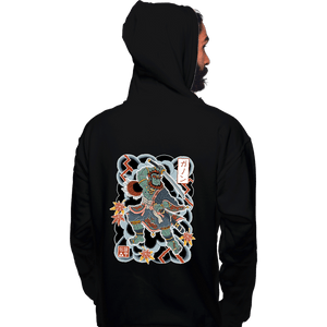 Daily_Deal_Shirts Pullover Hoodies, Unisex / Small / Black Irezumi Ganon