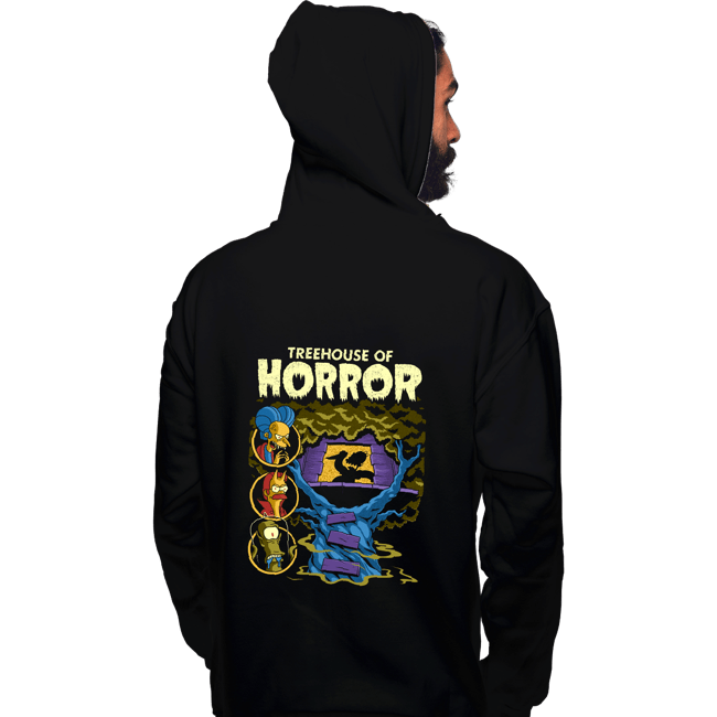 Daily_Deal_Shirts Pullover Hoodies, Unisex / Small / Black Treehouse Comics