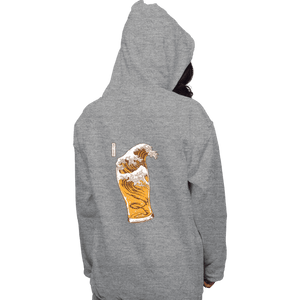 Daily_Deal_Shirts Pullover Hoodies, Unisex / Small / Sports Grey The Great Beer Wave