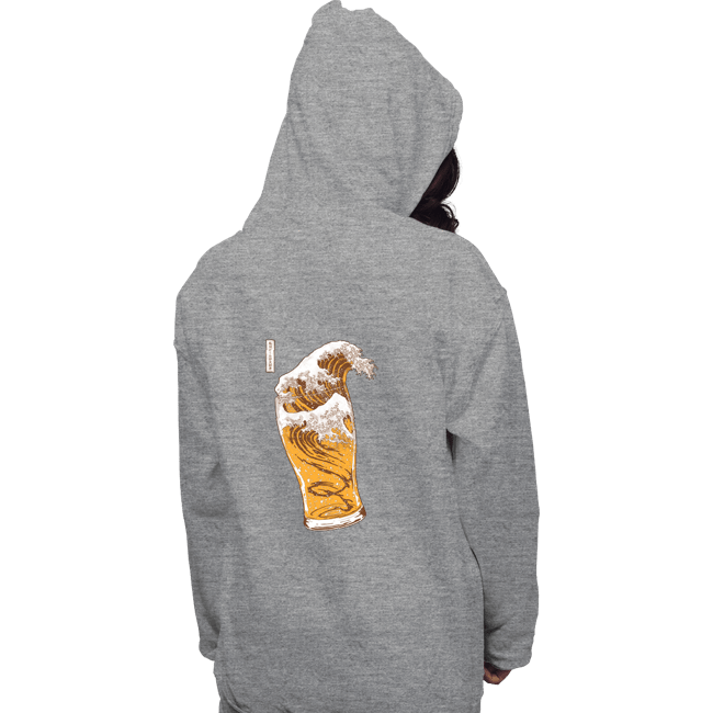 Daily_Deal_Shirts Pullover Hoodies, Unisex / Small / Sports Grey The Great Beer Wave
