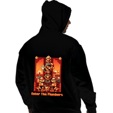 Load image into Gallery viewer, Daily_Deal_Shirts Pullover Hoodies, Unisex / Small / Black Enter The Plumbers
