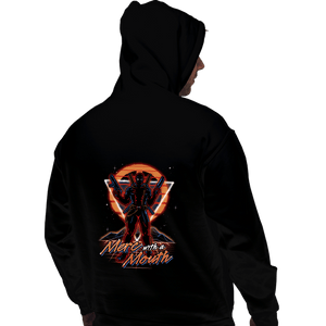 Shirts Pullover Hoodies, Unisex / Small / Black Retro Mercenary