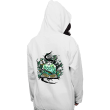 Load image into Gallery viewer, Shirts Pullover Hoodies, Unisex / Small / White Dice Sketch

