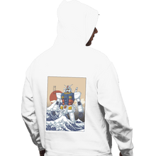 Load image into Gallery viewer, Shirts Zippered Hoodies, Unisex / Small / White Gundam Kanagawa
