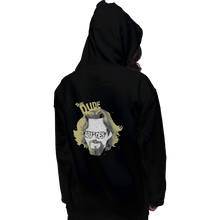 Load image into Gallery viewer, Shirts Pullover Hoodies, Unisex / Small / Black The Dude Abides
