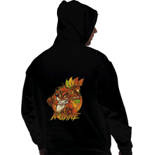 Load image into Gallery viewer, Shirts Pullover Hoodies, Unisex / Small / Black Nsane Bandicoot
