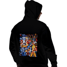 Load image into Gallery viewer, Daily_Deal_Shirts Pullover Hoodies, Unisex / Small / Black Thundercats VS Pilgrim
