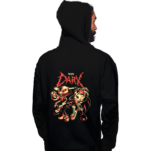 Daily_Deal_Shirts Pullover Hoodies, Unisex / Small / Black Team Dark