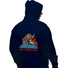 Load image into Gallery viewer, Secret_Shirts Pullover Hoodies, Unisex / Small / Navy Make My Monster

