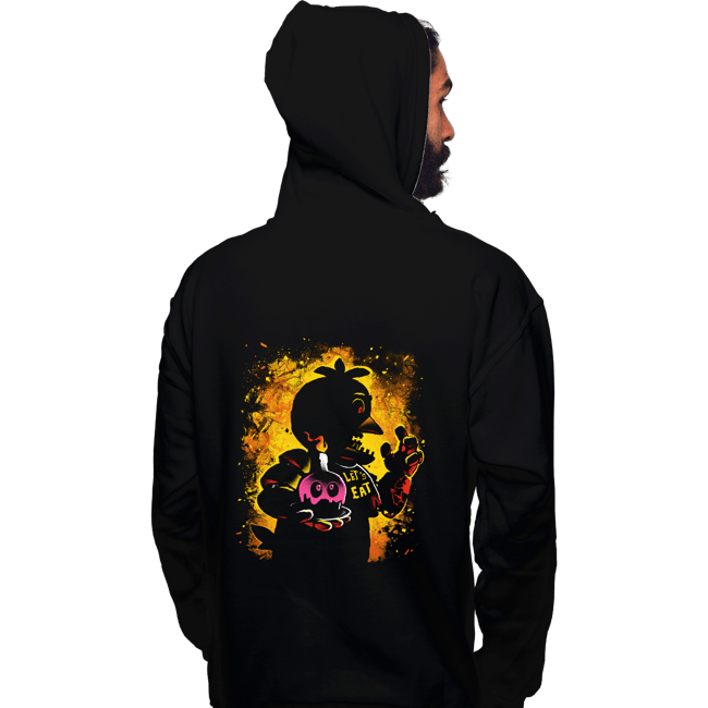Daily_Deal_Shirts Pullover Hoodies, Unisex / Small / Black The Animatronic Chicken