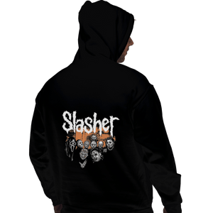 Shirts Zippered Hoodies, Unisex / Small / Black Slasher