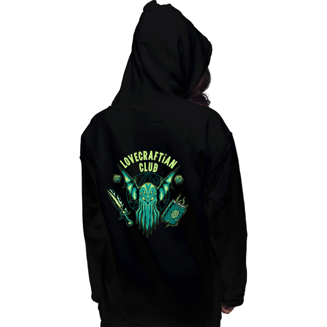Secret_Shirts Pullover Hoodies, Unisex / Small / Black Lovecraftian Club