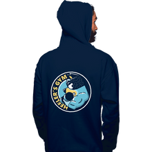 Load image into Gallery viewer, Daily_Deal_Shirts Pullover Hoodies, Unisex / Small / Navy Heeler&#39;s Gym
