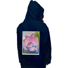 Load image into Gallery viewer, Shirts Pullover Hoodies, Unisex / Small / Navy Visit Neverland
