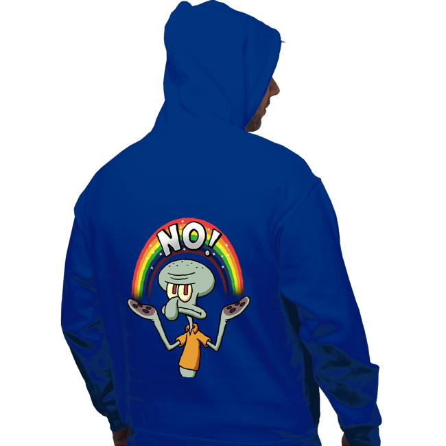 Daily_Deal_Shirts Pullover Hoodies, Unisex / Small / Royal Blue No!