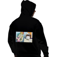 Load image into Gallery viewer, Shirts Zippered Hoodies, Unisex / Small / Black Girl Yelling At A Cat
