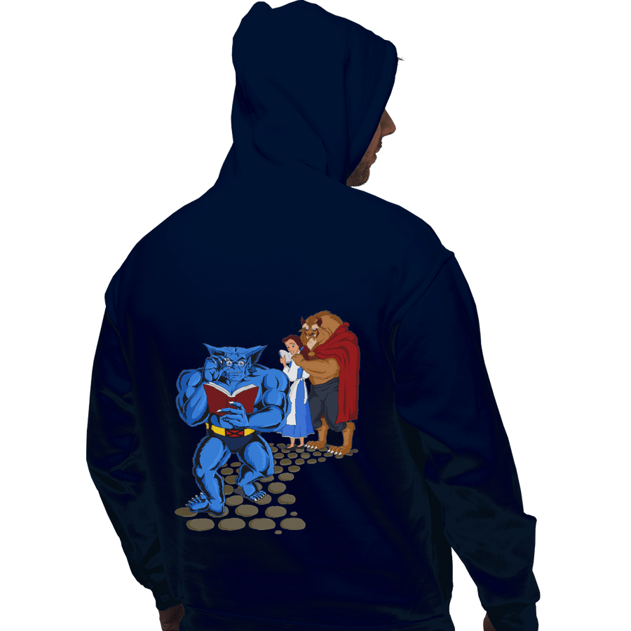 Shirts Zippered Hoodies, Unisex / Small / Navy Torn Between Beasts