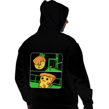 Load image into Gallery viewer, Secret_Shirts Pullover Hoodies, Unisex / Small / Black Slice Runner
