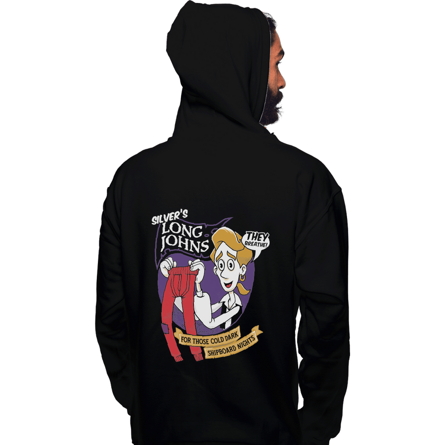 Shirts Pullover Hoodies, Unisex / Small / Black Silver's Long Johns