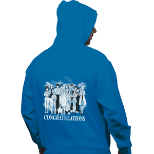 Shirts Pullover Hoodies, Unisex / Small / Sapphire Congratulations