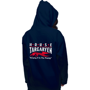 Daily_Deal_Shirts Pullover Hoodies, Unisex / Small / Navy House Targaryen