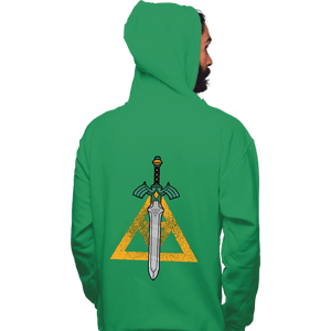 Daily_Deal_Shirts Pullover Hoodies, Unisex / Small / Irish Green The Sword