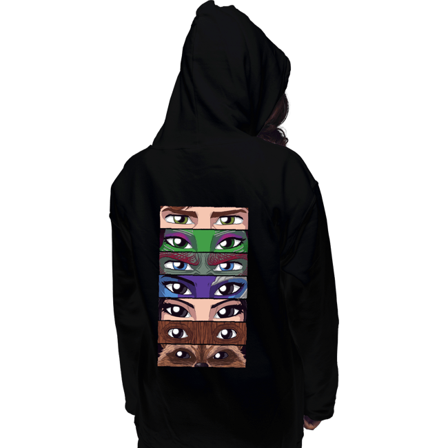 Daily_Deal_Shirts Pullover Hoodies, Unisex / Small / Black Guardian Eyes