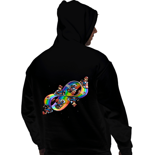 Daily_Deal_Shirts Pullover Hoodies, Unisex / Small / Black Mobius Kart