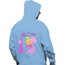Load image into Gallery viewer, Shirts Pullover Hoodies, Unisex / Small / Royal blue Vapor De Milo
