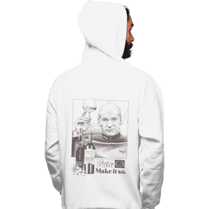 Shirts Zippered Hoodies, Unisex / Small / White Chateau Picard