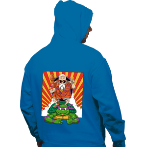 Daily_Deal_Shirts Pullover Hoodies, Unisex / Small / Sapphire Mutenroshi Ninja