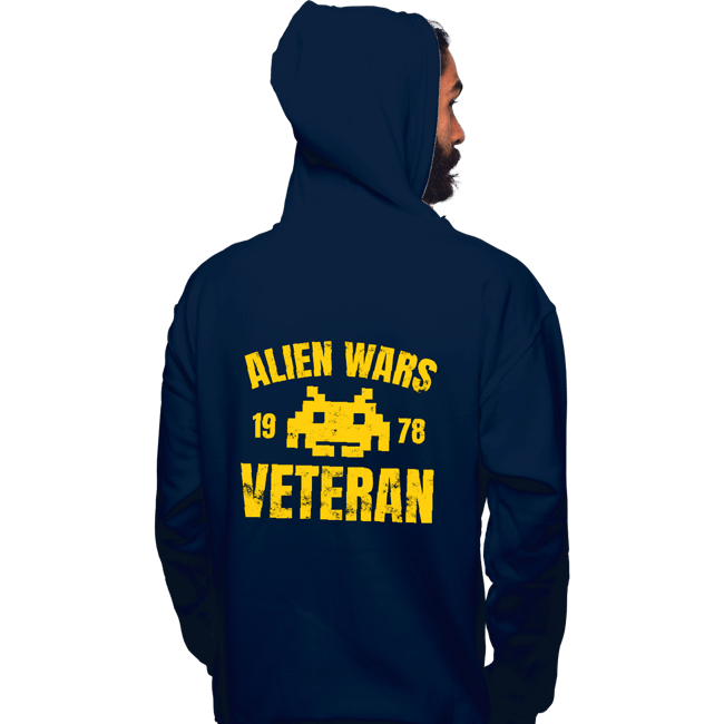 Secret_Shirts Pullover Hoodies, Unisex / Small / Navy Alien Wars