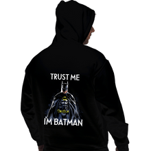 Load image into Gallery viewer, Secret_Shirts Pullover Hoodies, Unisex / Small / Black Trust The Bat
