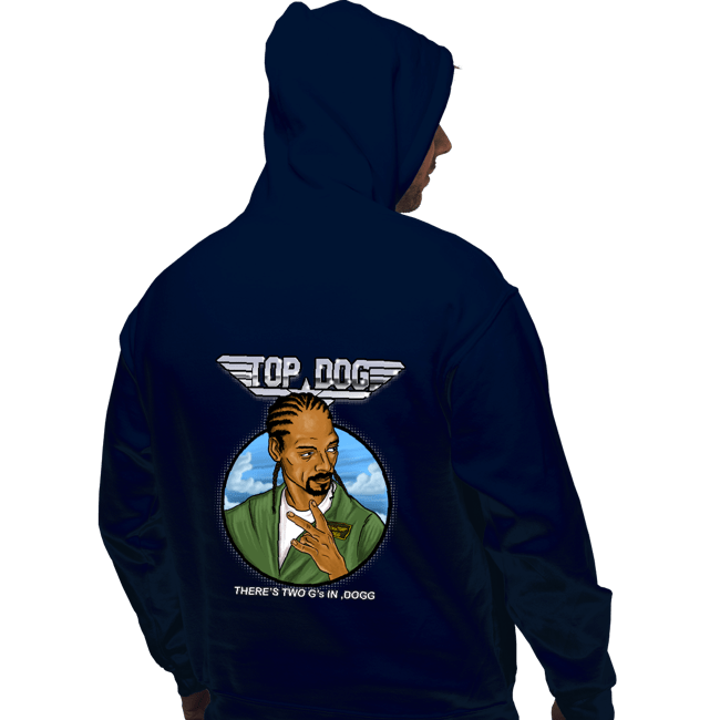 Daily_Deal_Shirts Pullover Hoodies, Unisex / Small / Navy Top Dogg