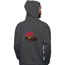 Load image into Gallery viewer, Daily_Deal_Shirts Pullover Hoodies, Unisex / Small / Charcoal Straw Hats, Magic, And Kung Fu
