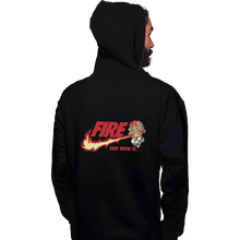 Load image into Gallery viewer, Shirts Zippered Hoodies, Unisex / Small / Black Yoga Flame
