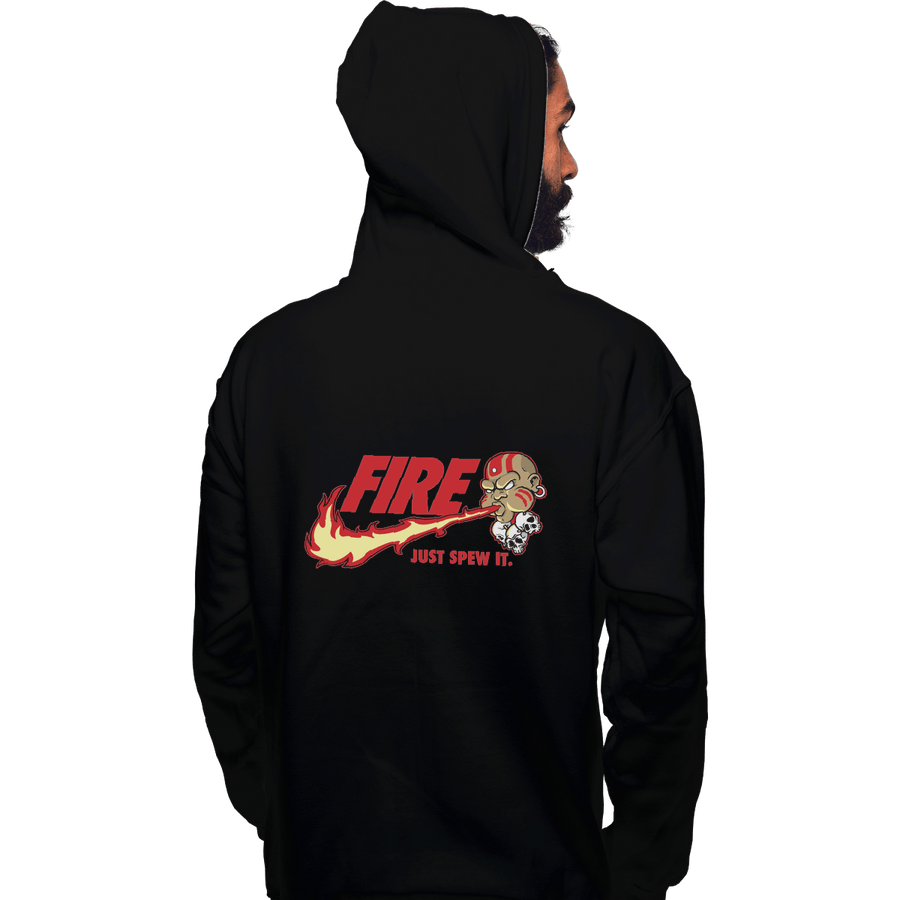 Shirts Zippered Hoodies, Unisex / Small / Black Yoga Flame