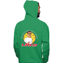 Load image into Gallery viewer, Secret_Shirts Pullover Hoodies, Unisex / Small / Irish Green Do I Look Like I Know What A JPEG Is?
