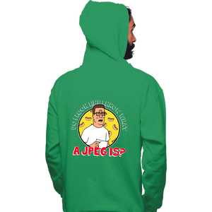 Secret_Shirts Pullover Hoodies, Unisex / Small / Irish Green Do I Look Like I Know What A JPEG Is?