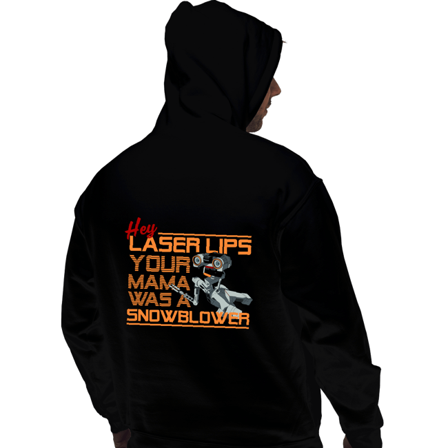 Secret_Shirts Pullover Hoodies, Unisex / Small / Black Hey, Laser Lips!