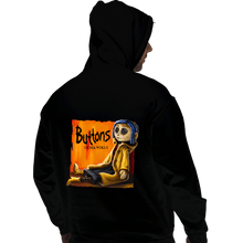 Load image into Gallery viewer, Daily_Deal_Shirts Pullover Hoodies, Unisex / Small / Black Buttons
