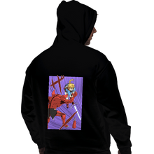 Load image into Gallery viewer, Secret_Shirts Pullover Hoodies, Unisex / Small / Black Link Slash

