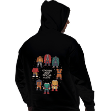 Load image into Gallery viewer, Shirts Pullover Hoodies, Unisex / Small / Black Choose Your Anime Outfit
