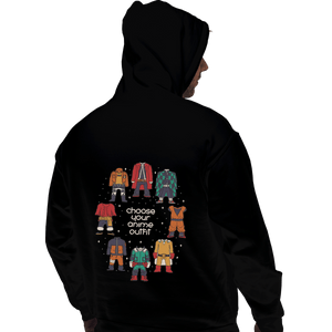 Shirts Pullover Hoodies, Unisex / Small / Black Choose Your Anime Outfit