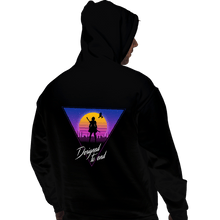 Load image into Gallery viewer, Daily_Deal_Shirts Pullover Hoodies, Unisex / Small / Black Retro Android
