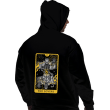 Load image into Gallery viewer, Secret_Shirts Pullover Hoodies, Unisex / Small / Black The Lovers Tarot
