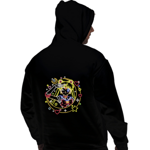 Shirts Pullover Hoodies, Unisex / Small / Black Sailor Neon