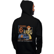 Load image into Gallery viewer, Daily_Deal_Shirts Pullover Hoodies, Unisex / Small / Black Channel 6 News
