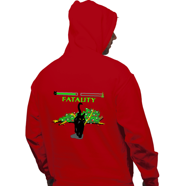 Daily_Deal_Shirts Pullover Hoodies, Unisex / Small / Red Christmas Kombat