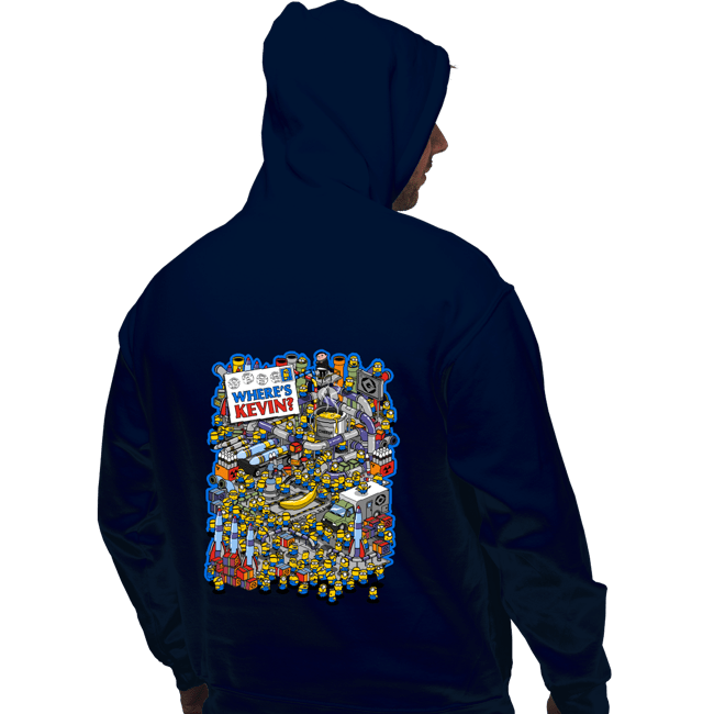 Secret_Shirts Pullover Hoodies, Unisex / Small / Navy Where's Kevin